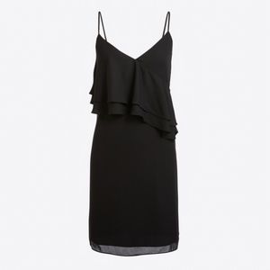 Ruffle-front cami dress